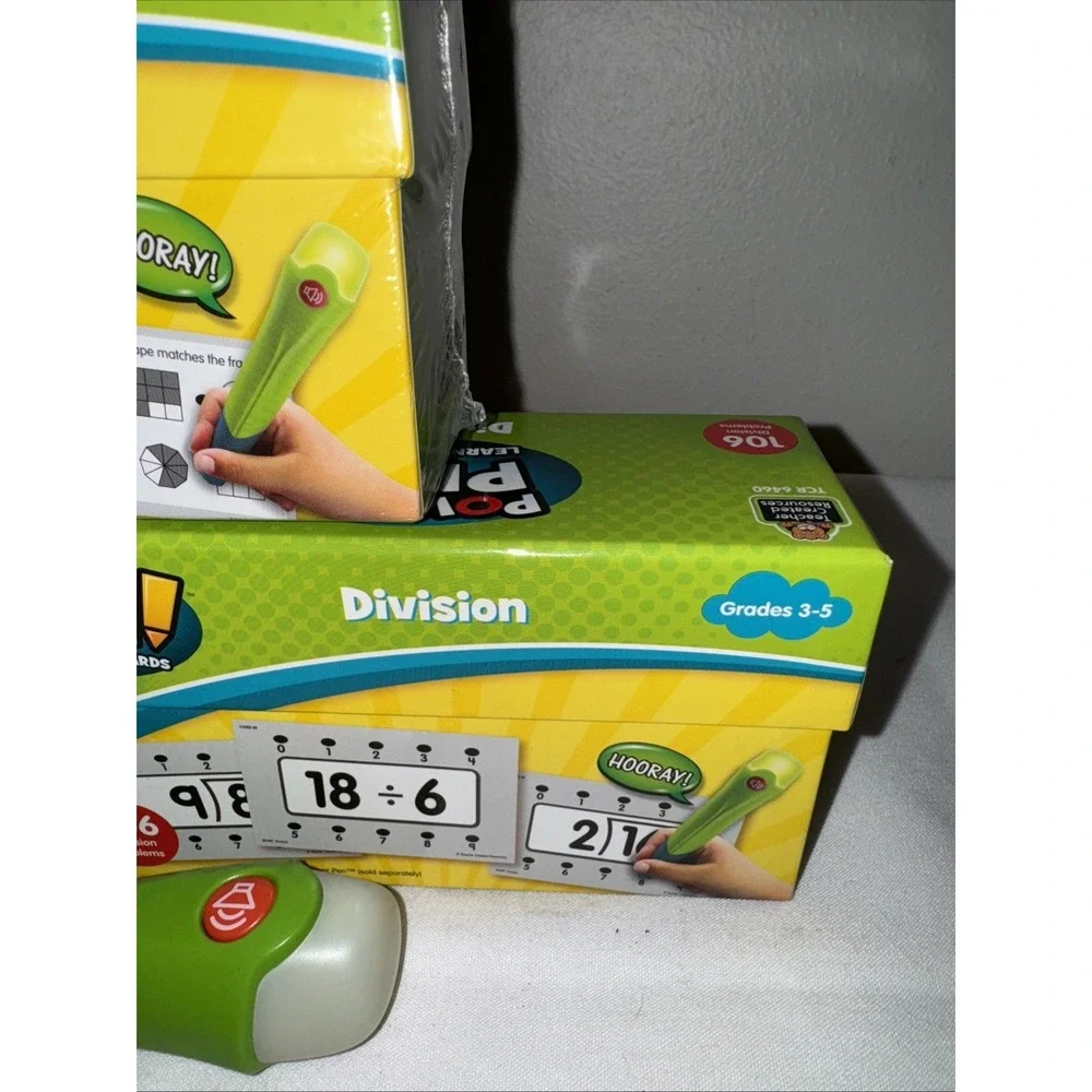 Power Pen Learning Cards- Set Of‎ 3 Learning Topics. Pen Included. Grades 2-5